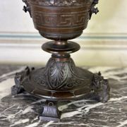 Bronze vase in the antique style, France circa 1880.