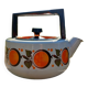 Vintage enamelled kettle