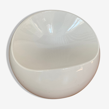 Dupont pouf ball plastic armchair white
