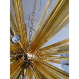 Sputnik Chandelier in Murano Glass Style From Italy