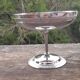 6 vintage stainless steel ice cream cups