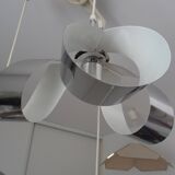 Stainless steel flower cascade suspension, 1970