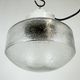 Vintage white porcelain pendant light, 1970s