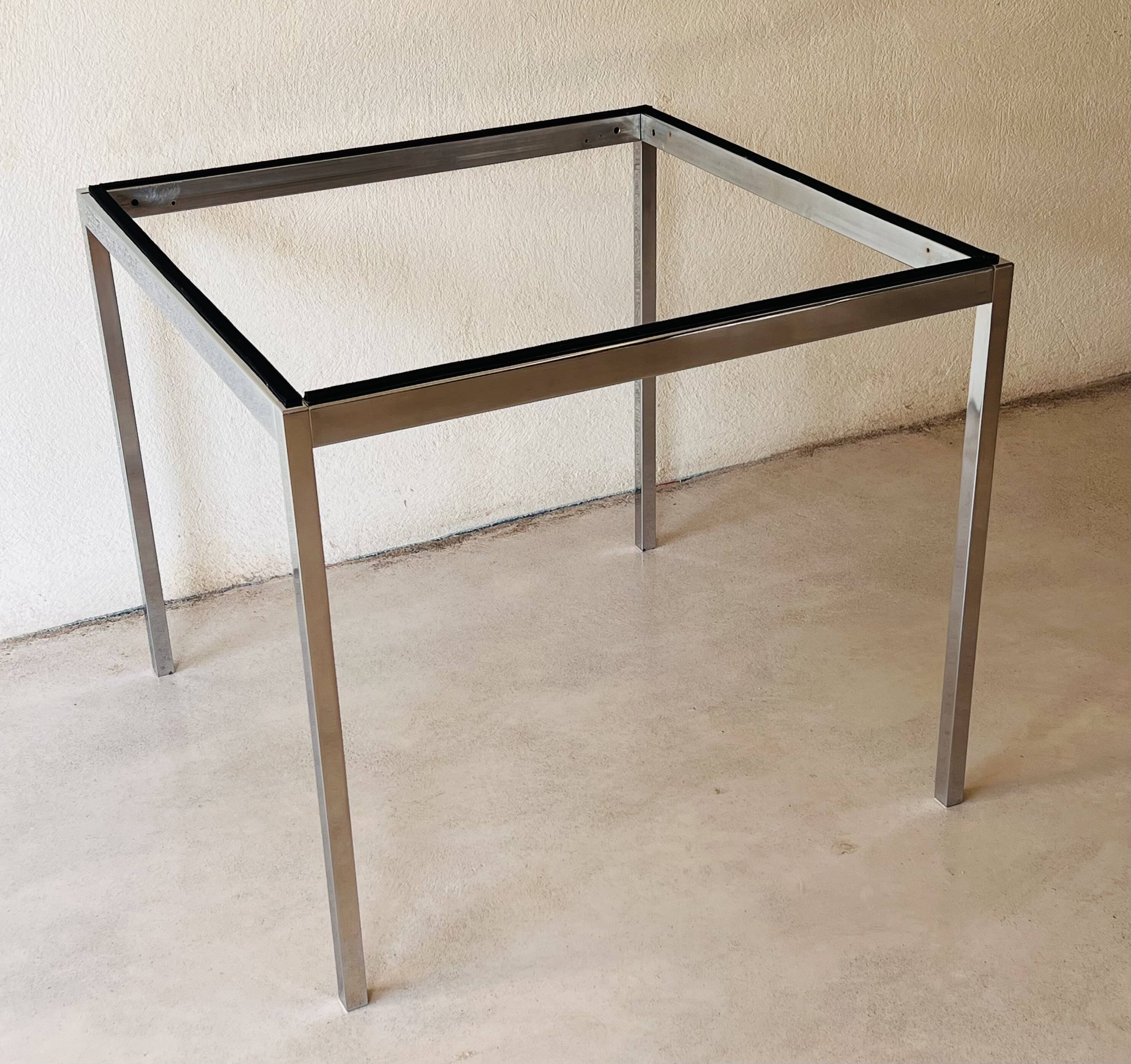 Table à manger dans le style de Knoll, Italie années 90