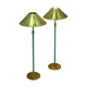 Pair of mid century lamps, 1970's