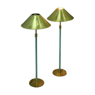 Pair of mid century lamps, 1970's