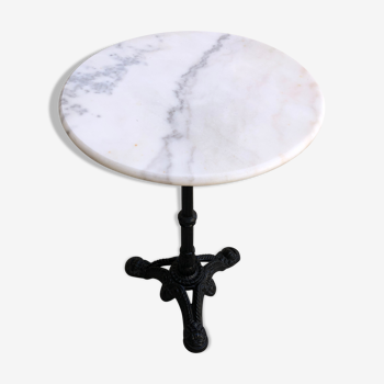 Marble bistro table