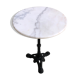 Marble bistro table