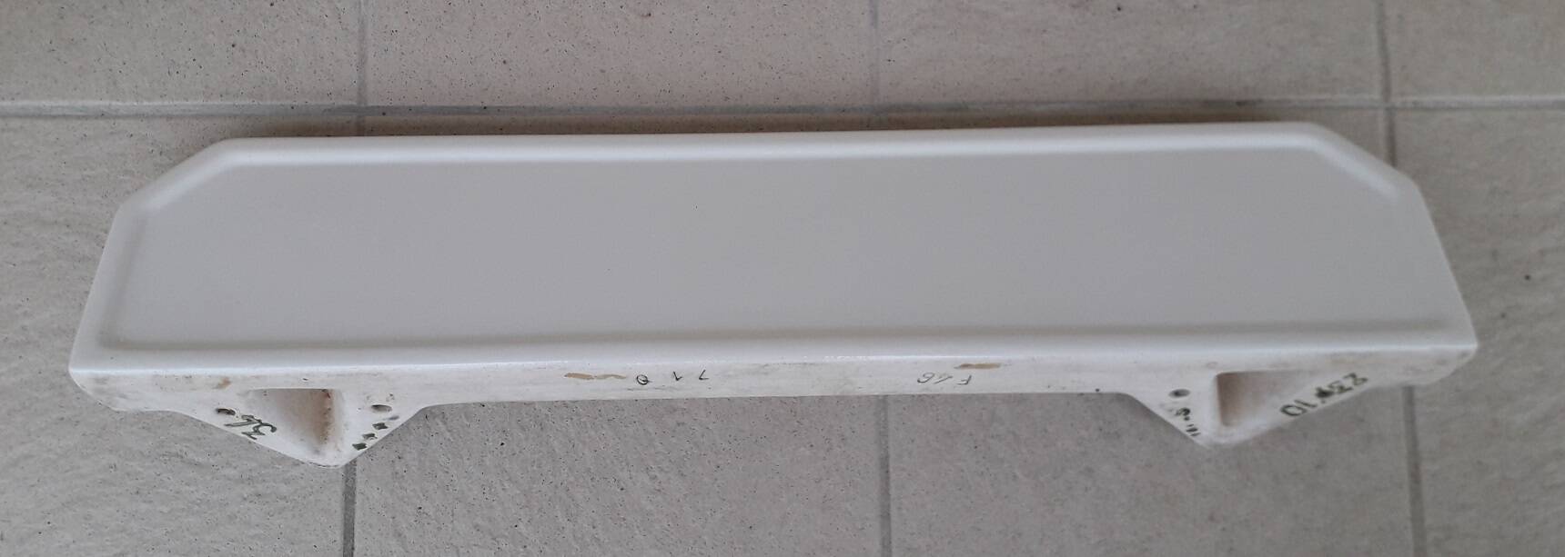 Art Deco bathroom shelf