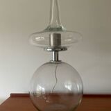 Vintage blown glass lamp from the 70s