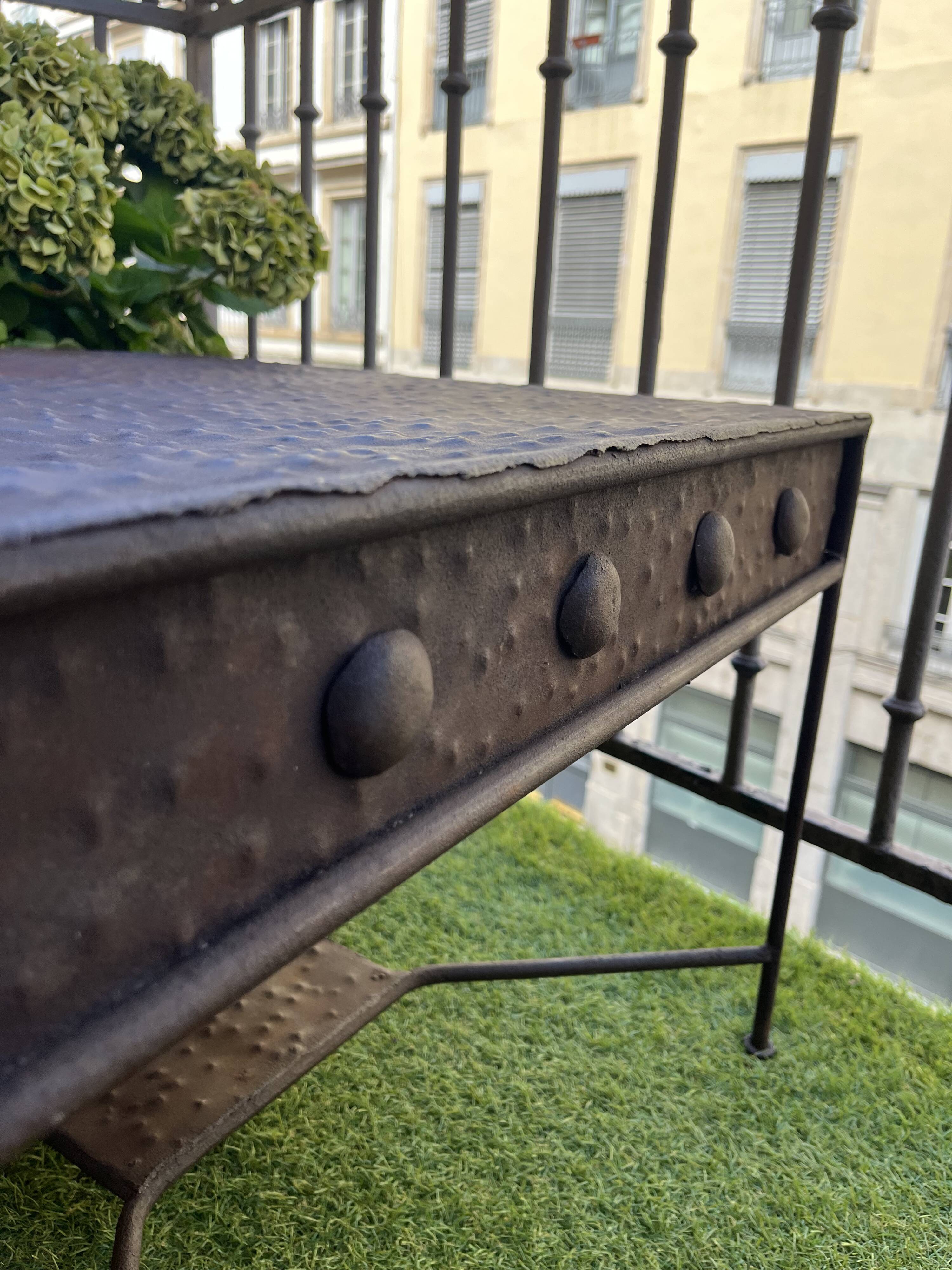 Brutalist coffee table