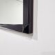 Vintage 1970s Wall Mirror with Black Wooden Frame