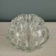 Old molded glass flower picker, 19 holes