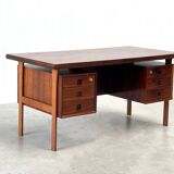 Bureau double face en palissandre, Arne Vodder