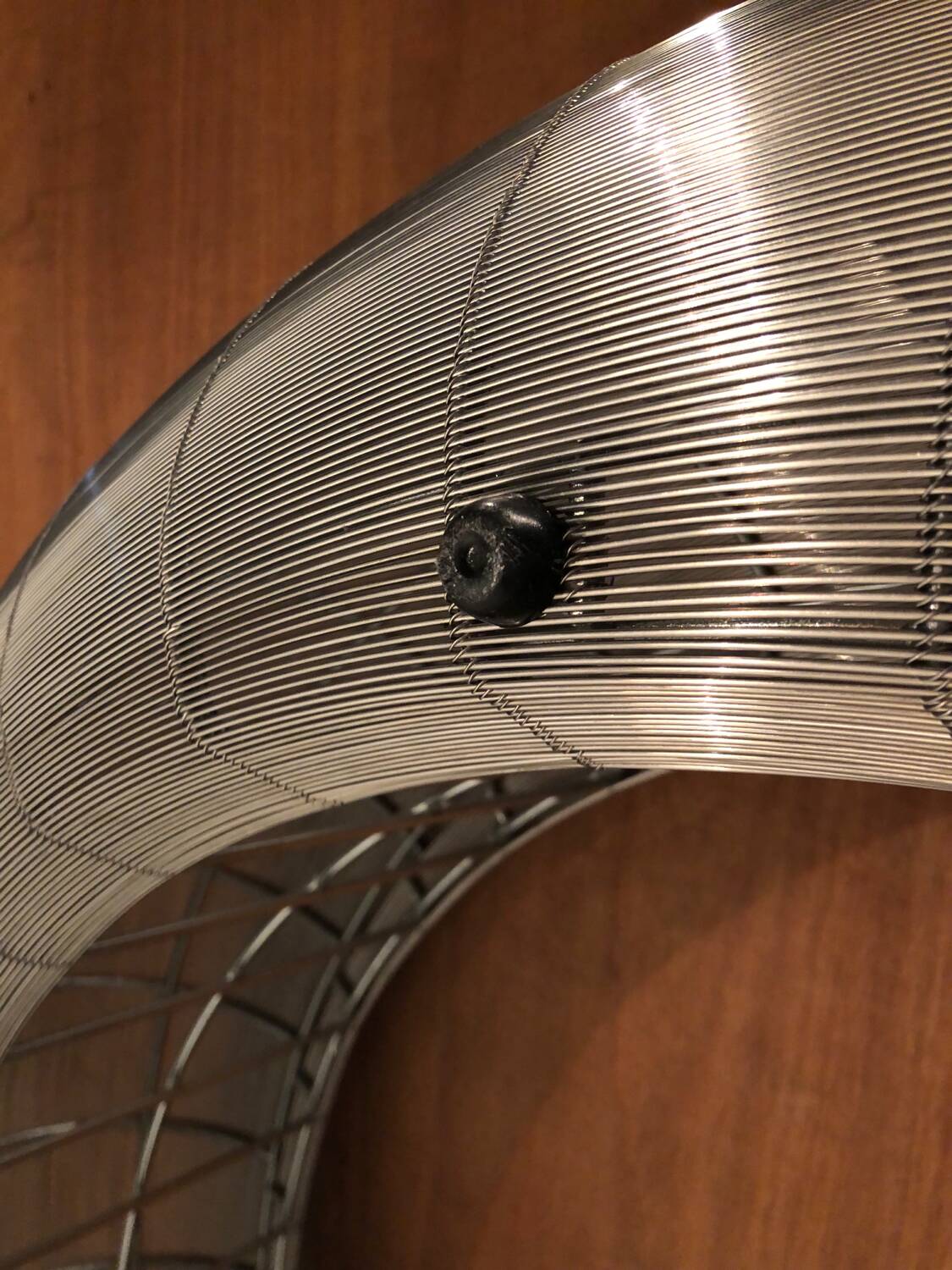 Large Roche Bobois designer wire coffee table