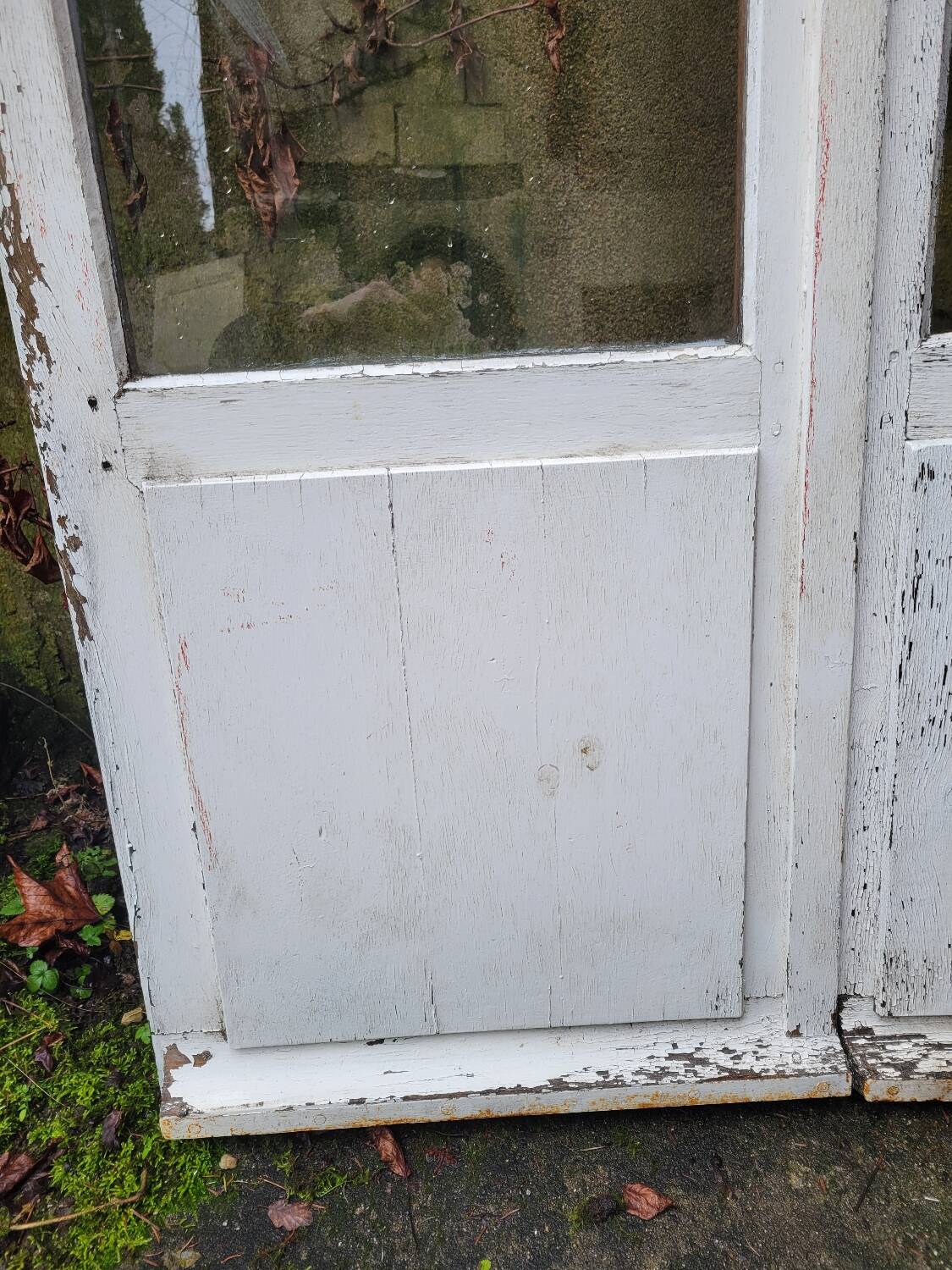 French window or old double glazed door