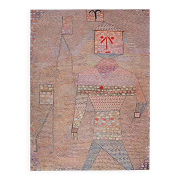 Paul KLEE: Happy character - Signed lithograph