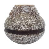 Art Deco style crisp enamel vase