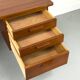 Danish teak desk with drawers, 1960s