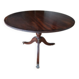Foldable empire round table, lion's claw