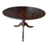 Table ronde empire pliable, griffe de lion