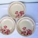 3 vintage dessert plates from St Amand 220614