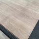 Renovated extendable farmhouse dining table in solid oak from the 19th century, 250-350.