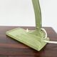 Articulated desk lamp ERPE — Pale green and Bakelite, Belgium, 1930s-40s