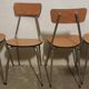 4 chaises 1970