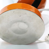 Eyeball spage age table lamp 1970's orange
