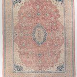 Classic Red & Blue Oversize Vintage Rug, 310x404Cm