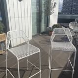 Bludot designer high chairs/ barstools x2