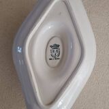 Iron earth gravy boat Snowball