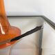 Orange nessino pose lamp for artemide by giancarlo mattioli