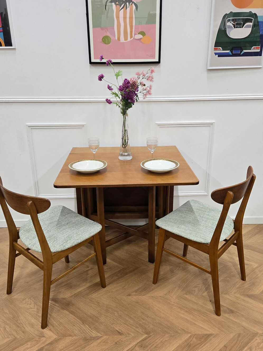 Vintage folding table