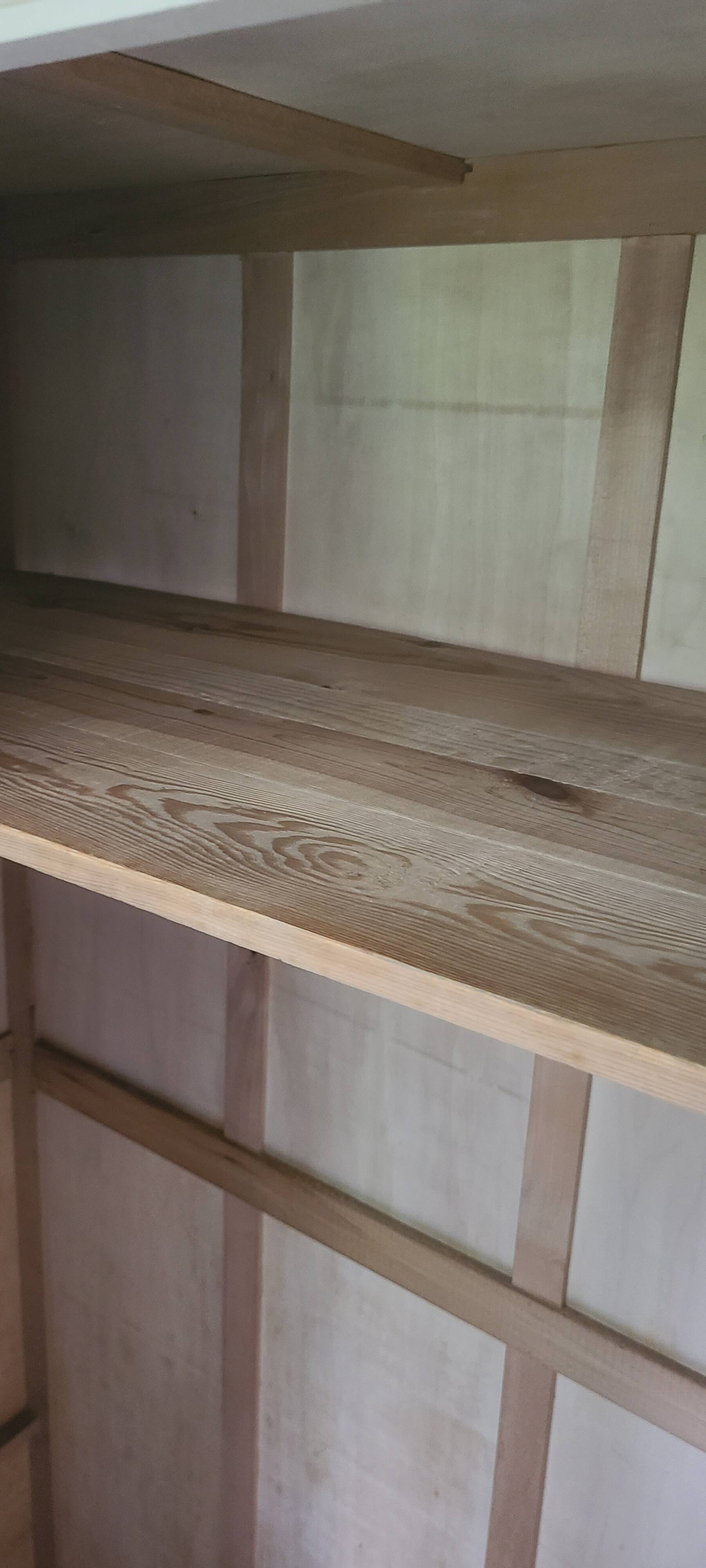 Old vintage Parisian wardrobe