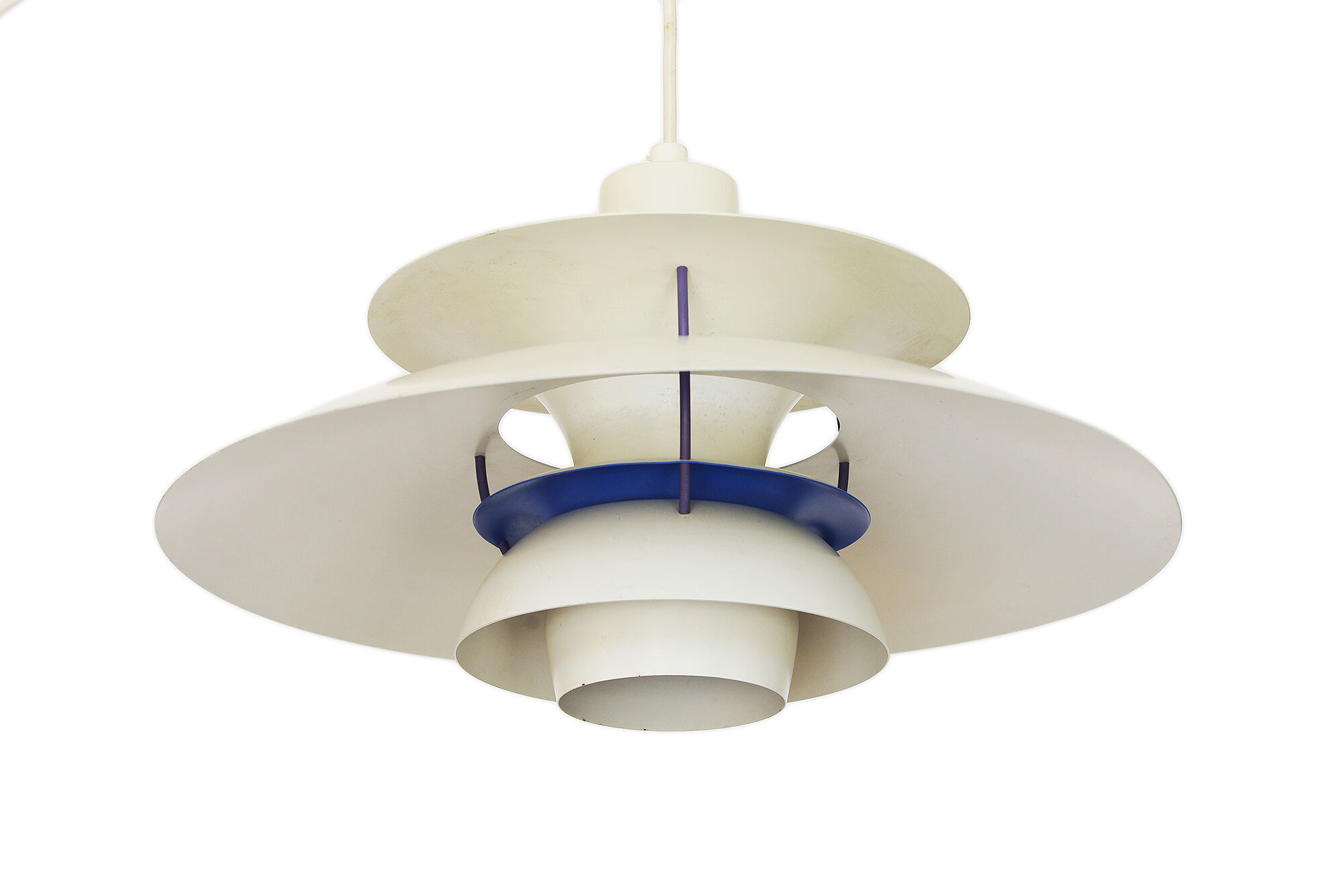 Pendant light PH 5 by Poul Henningsen for Louis Poulsen. Denmark 1980s