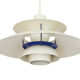 Pendant light PH 5 by Poul Henningsen for Louis Poulsen. Denmark 1980s