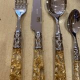 Couverts Bugatti Aladdin paillettes Or