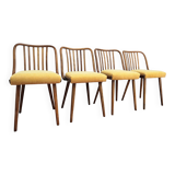 Dining Chairs attributed to A. Suman for Tatra Nabytok, Czechoslovakia, 196