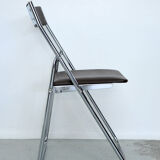 Pair of Houtoku fold chairs, Japan, 70s