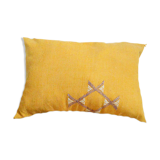 Moroccan cactus silk pillow