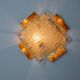 XL frosted wall light by Kalmar, Murano glass, Austria, 1970