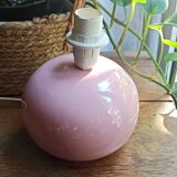 Pink lamp foot