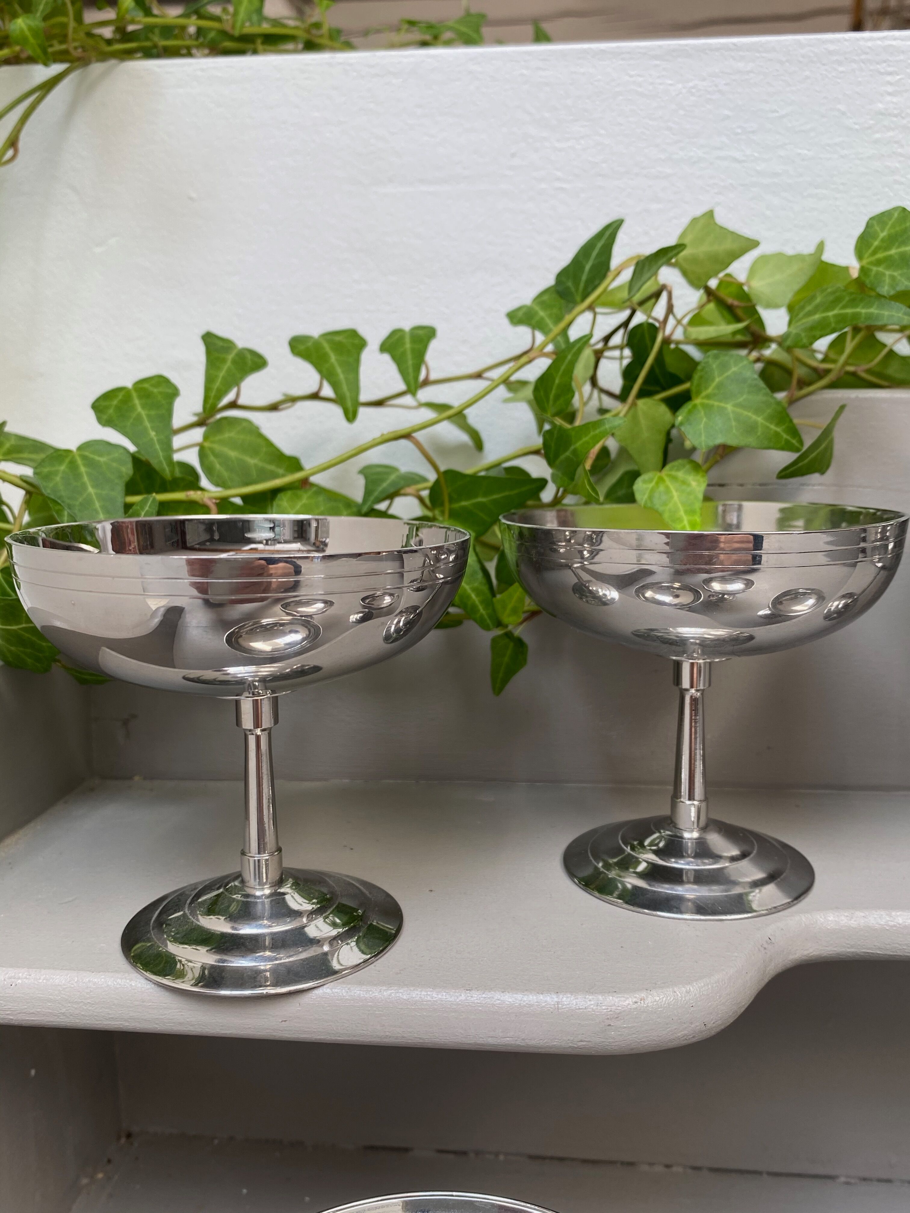Coupes à sorbet inox Letang