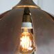 Vintage Italian Copper Colour Pendant Lamp, 70s