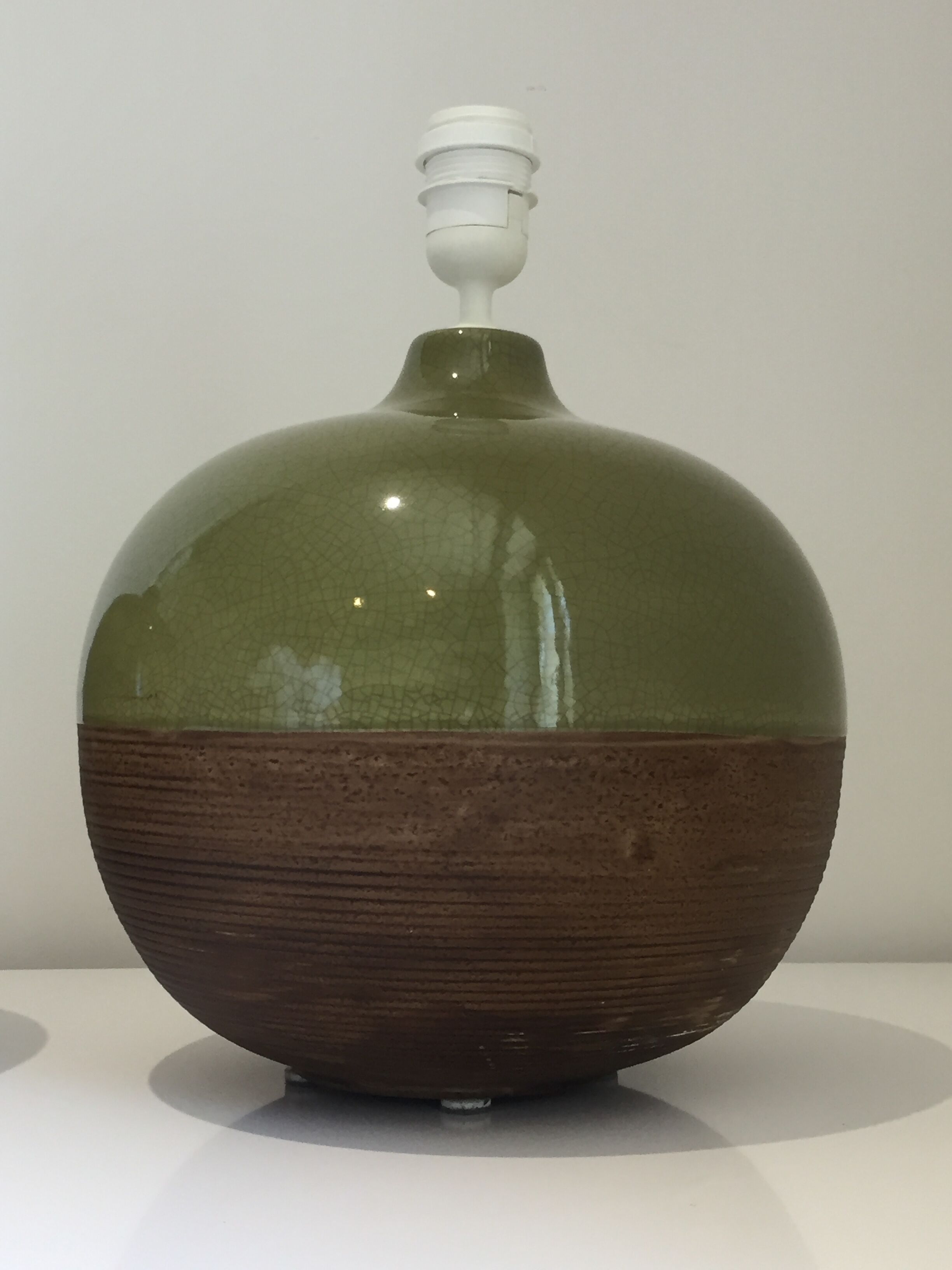 Pair of vintage ceramic lamps