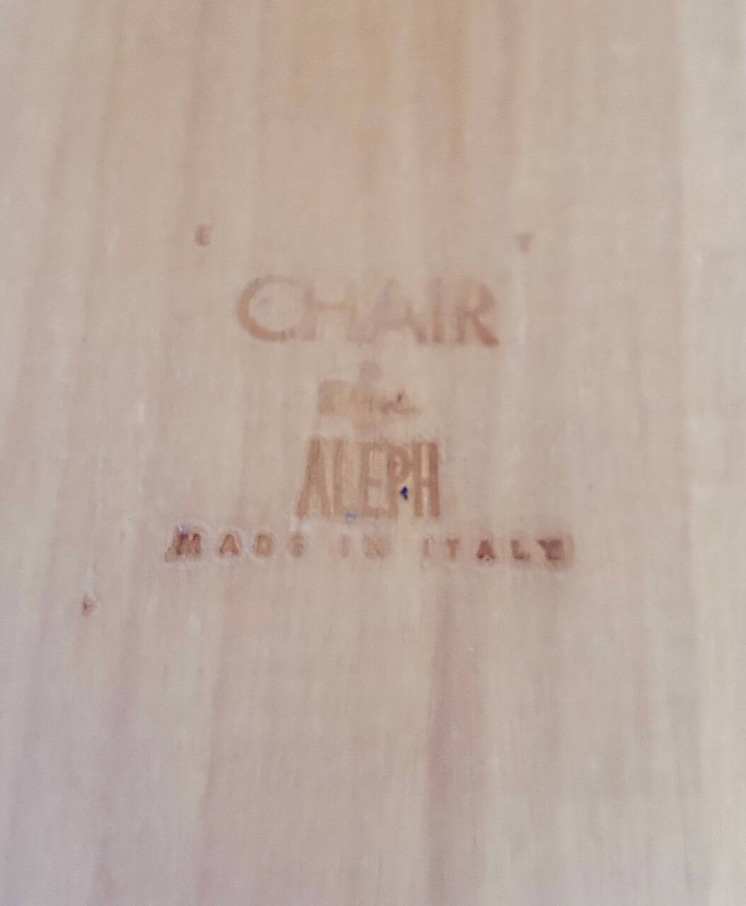 Empty chair by Ron Arad for Driade, 1993