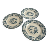 Ironstone GIEN 1875 — Bouquet of Roses collection set of 3