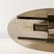 Pair wall light smoked glass Veca